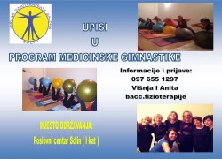 Upisi u program Medicinske gimnastike