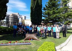 Polaganjem vijenaca Udruga dragovoljaca veterana Domovinskog rata Dalmacijacement obilježila 20. godišnjicu osnutka