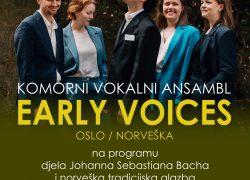 Koncert “Early Voices” u Domu kulture Zvonimir