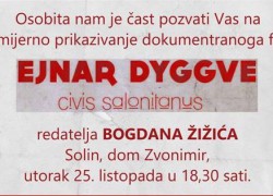 DOM KULTURE ZVONIMIR: Dokumentarni film “Civis Salonitanus”