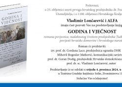 Predstavljanje knjige “GODINA I VJEČNOST” Vladimira Lončarevića