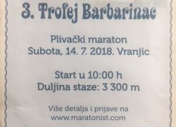 PLIVANJE: 3. Trofej Barbarinac